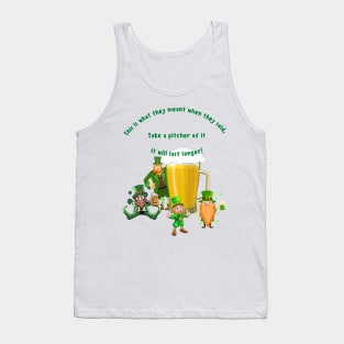 Take a Pitcher of It Tank Top